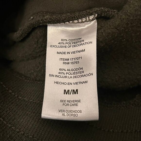 Champion Womens Jogger Sweatpants Army Green Cotton Blend Size Medium - Picture 4 of 5